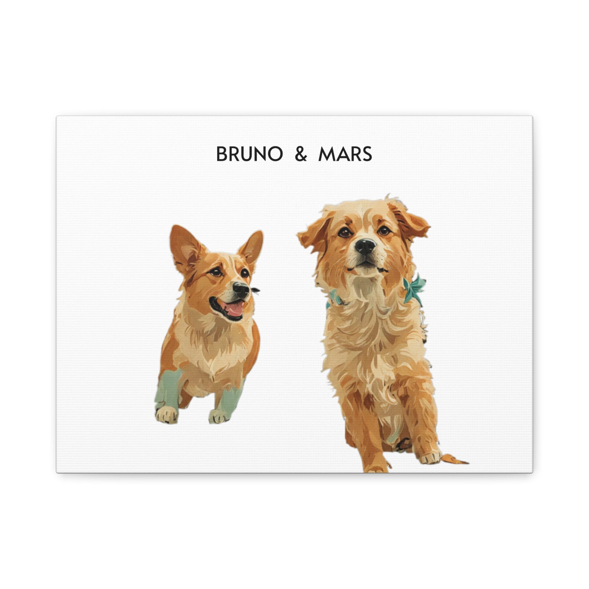 Signature Pet Portrait (Two Pets)